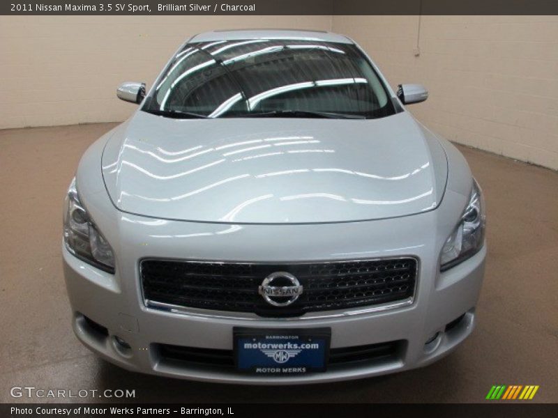 Brilliant Silver / Charcoal 2011 Nissan Maxima 3.5 SV Sport
