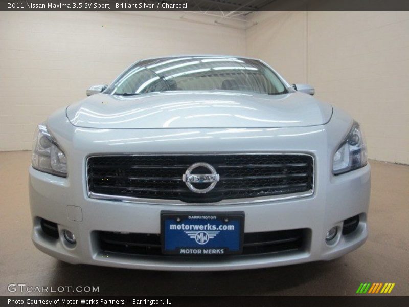 Brilliant Silver / Charcoal 2011 Nissan Maxima 3.5 SV Sport