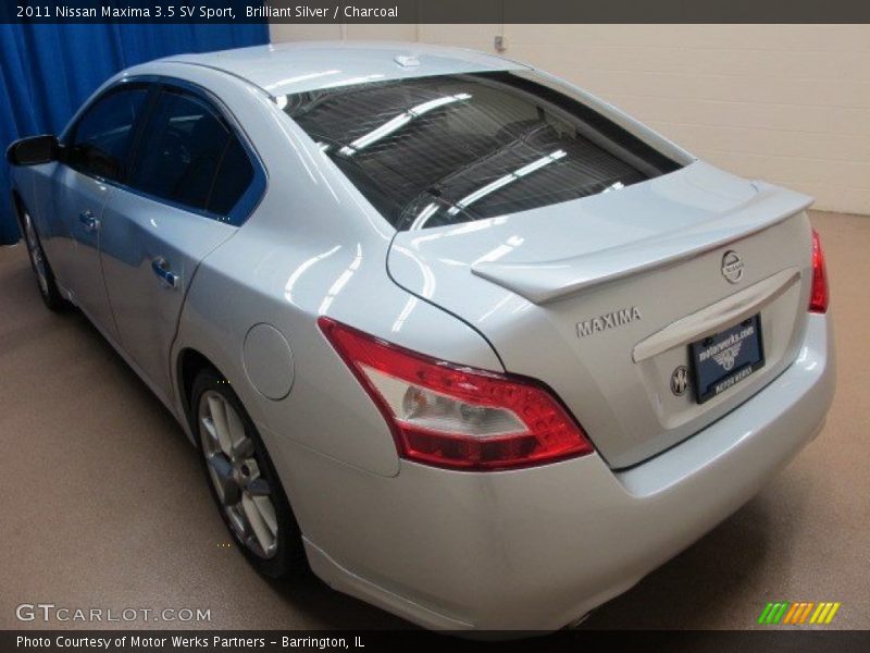 Brilliant Silver / Charcoal 2011 Nissan Maxima 3.5 SV Sport