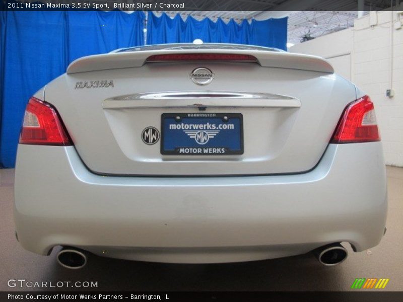 Brilliant Silver / Charcoal 2011 Nissan Maxima 3.5 SV Sport