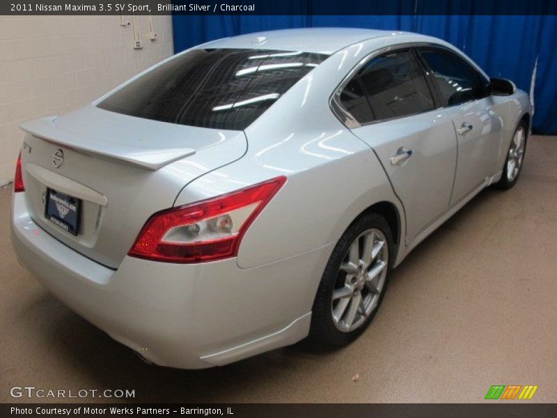 Brilliant Silver / Charcoal 2011 Nissan Maxima 3.5 SV Sport