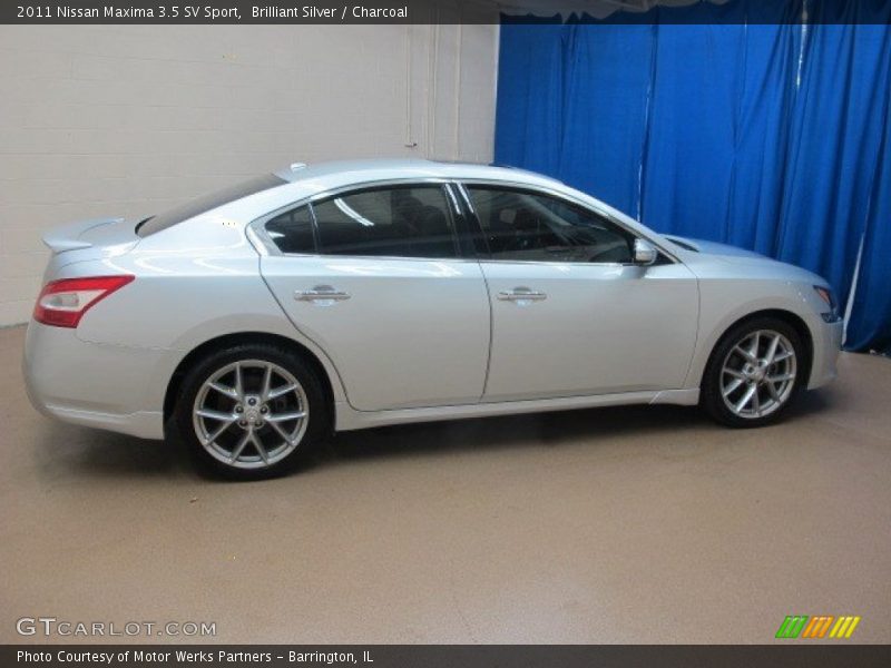 Brilliant Silver / Charcoal 2011 Nissan Maxima 3.5 SV Sport