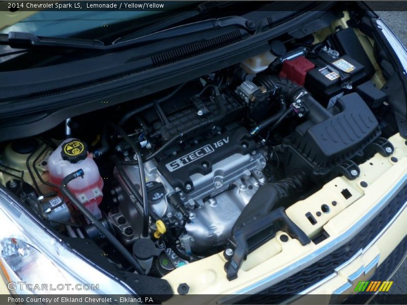 Lemonade / Yellow/Yellow 2014 Chevrolet Spark LS