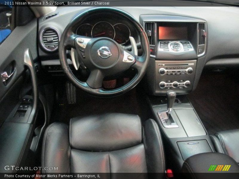 Brilliant Silver / Charcoal 2011 Nissan Maxima 3.5 SV Sport