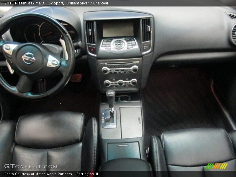 Brilliant Silver / Charcoal 2011 Nissan Maxima 3.5 SV Sport