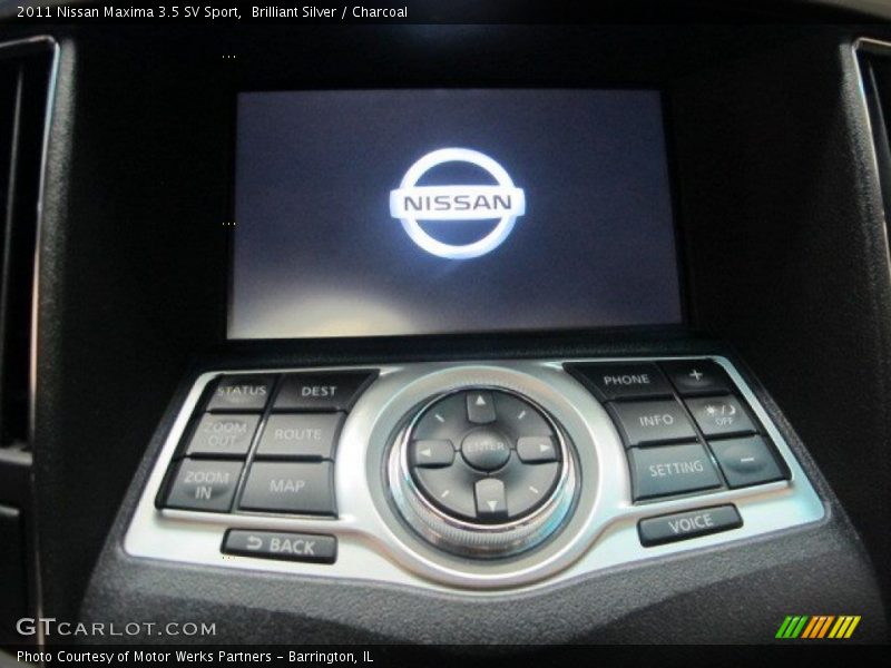 Brilliant Silver / Charcoal 2011 Nissan Maxima 3.5 SV Sport