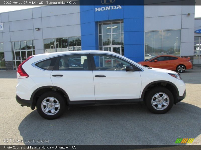 Taffeta White / Gray 2012 Honda CR-V LX 4WD