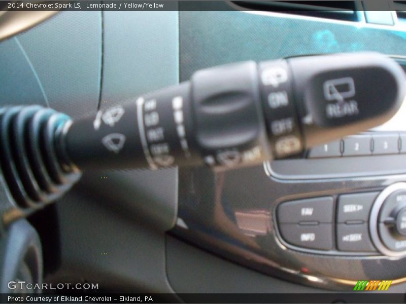 Lemonade / Yellow/Yellow 2014 Chevrolet Spark LS