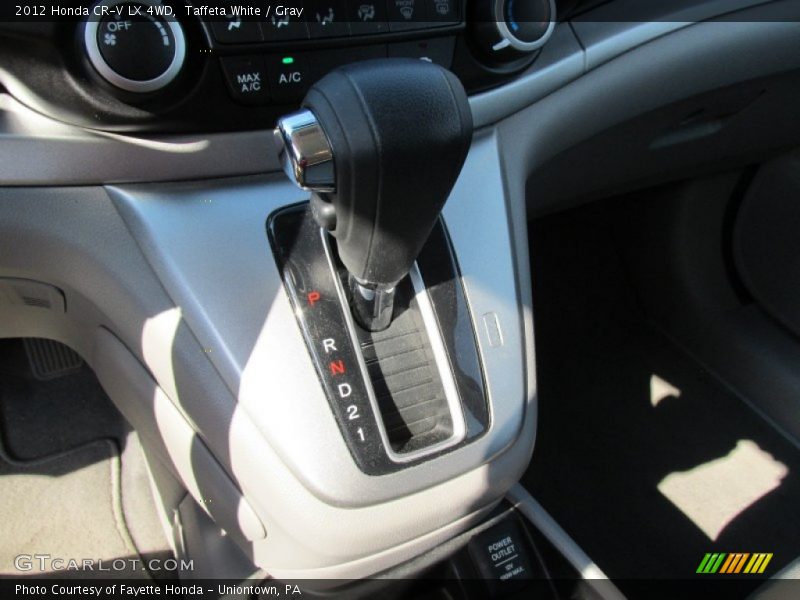 Taffeta White / Gray 2012 Honda CR-V LX 4WD