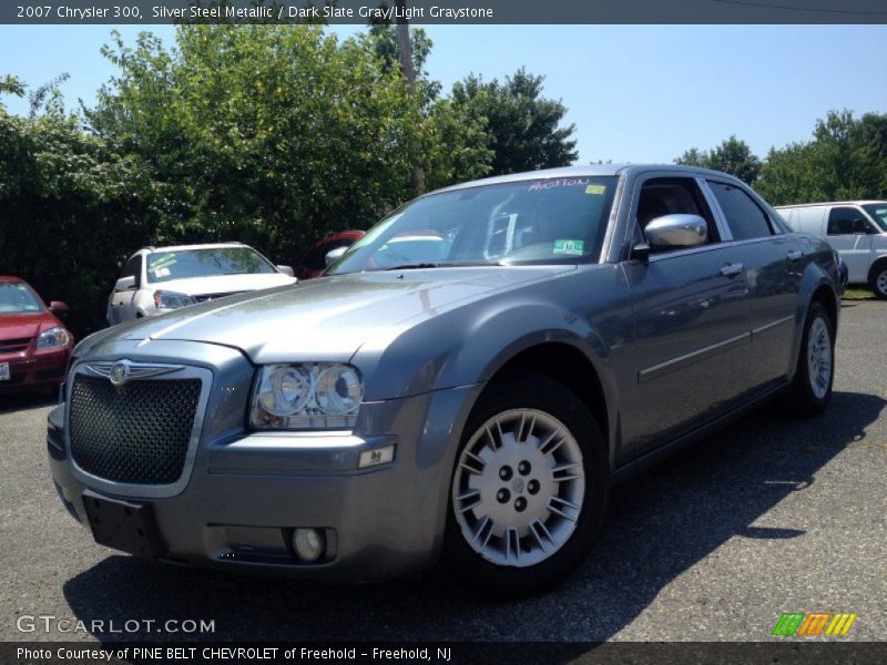 Silver Steel Metallic / Dark Slate Gray/Light Graystone 2007 Chrysler 300