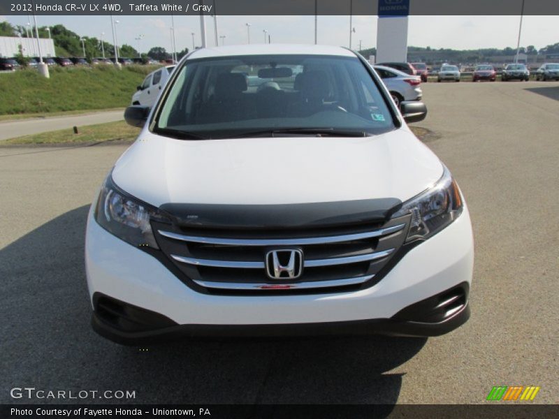Taffeta White / Gray 2012 Honda CR-V LX 4WD