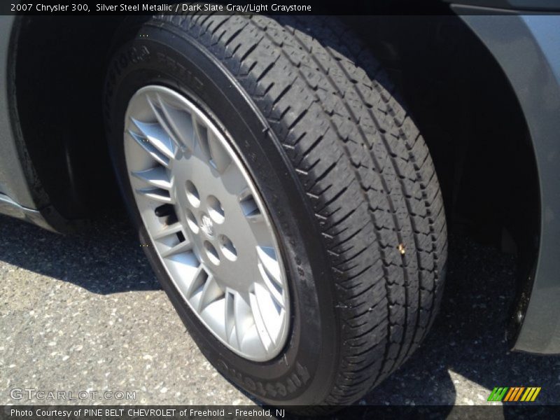 Silver Steel Metallic / Dark Slate Gray/Light Graystone 2007 Chrysler 300