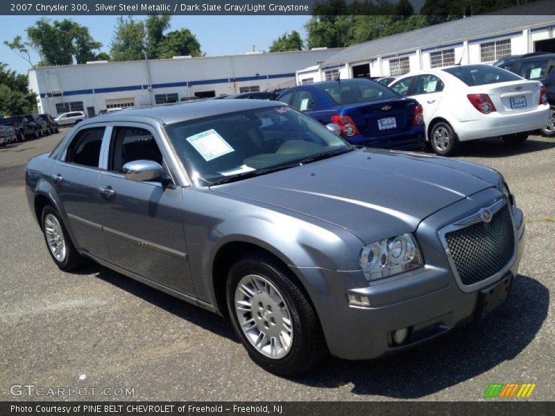 Silver Steel Metallic / Dark Slate Gray/Light Graystone 2007 Chrysler 300