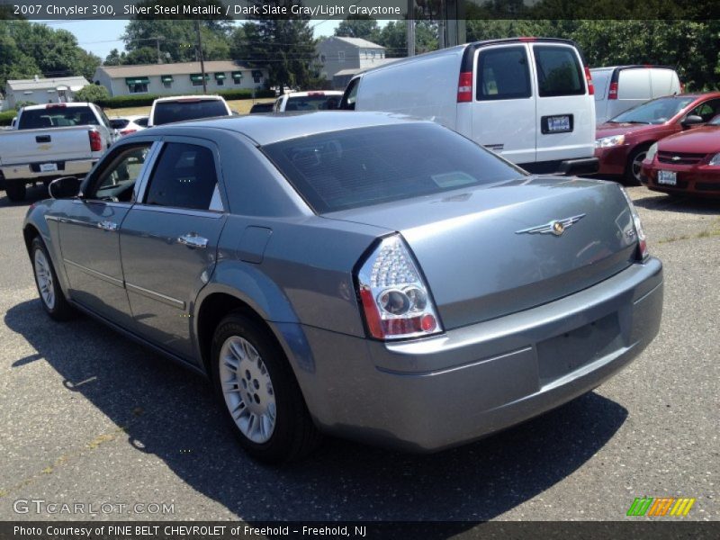 Silver Steel Metallic / Dark Slate Gray/Light Graystone 2007 Chrysler 300