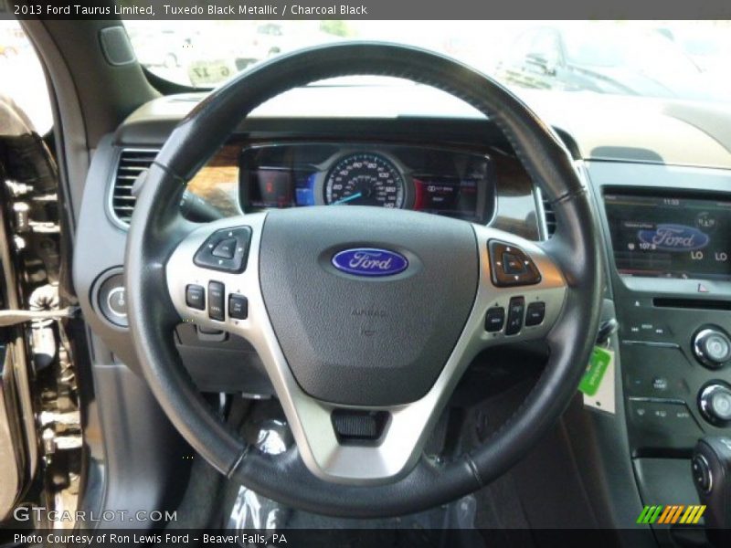 Tuxedo Black Metallic / Charcoal Black 2013 Ford Taurus Limited