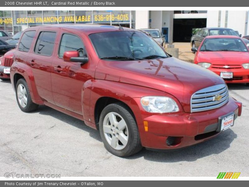 Cardinal Red Metallic / Ebony Black 2008 Chevrolet HHR LT