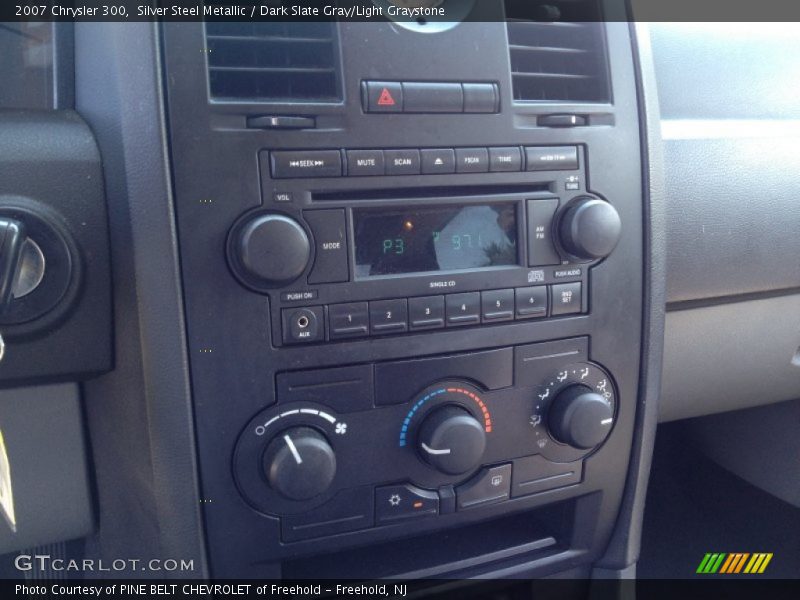 Silver Steel Metallic / Dark Slate Gray/Light Graystone 2007 Chrysler 300