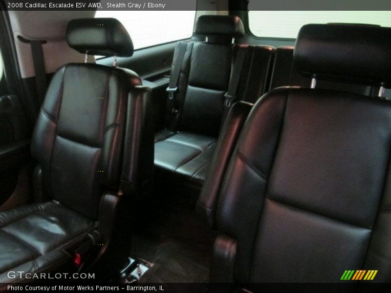 Stealth Gray / Ebony 2008 Cadillac Escalade ESV AWD