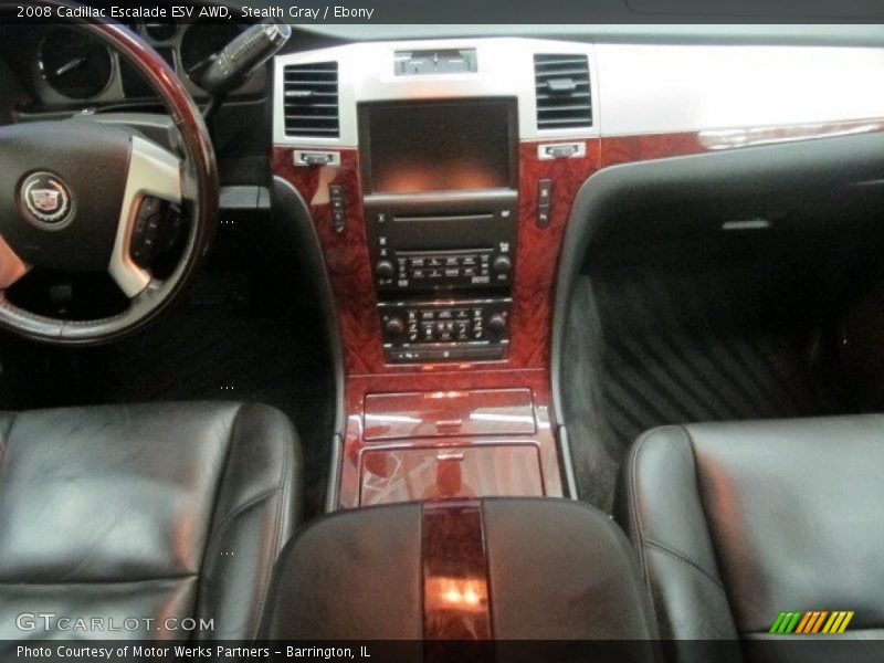 Stealth Gray / Ebony 2008 Cadillac Escalade ESV AWD