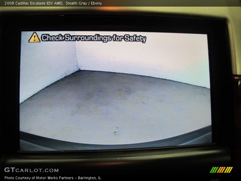 Stealth Gray / Ebony 2008 Cadillac Escalade ESV AWD