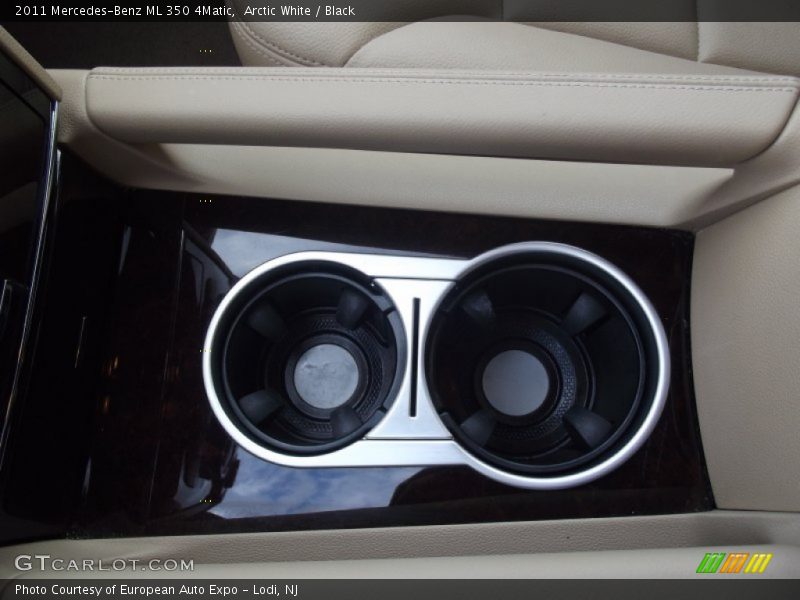 Arctic White / Black 2011 Mercedes-Benz ML 350 4Matic