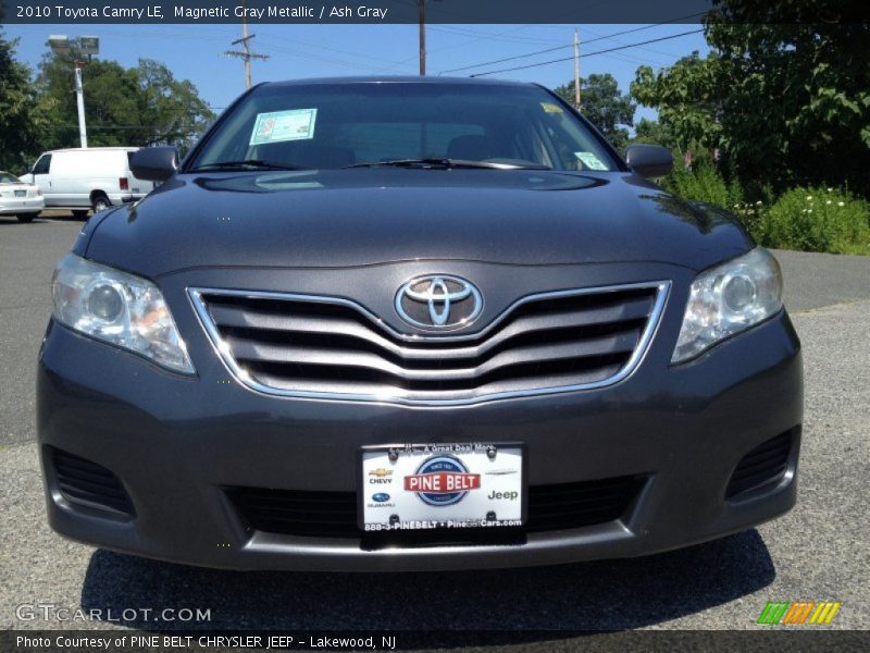 Magnetic Gray Metallic / Ash Gray 2010 Toyota Camry LE