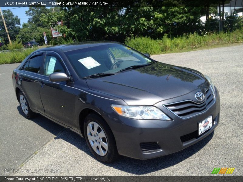 Magnetic Gray Metallic / Ash Gray 2010 Toyota Camry LE