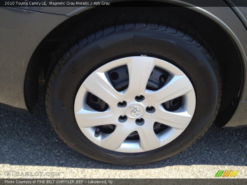 Magnetic Gray Metallic / Ash Gray 2010 Toyota Camry LE