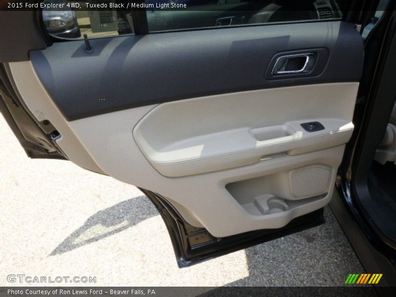Tuxedo Black / Medium Light Stone 2015 Ford Explorer 4WD
