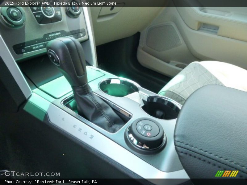Tuxedo Black / Medium Light Stone 2015 Ford Explorer 4WD