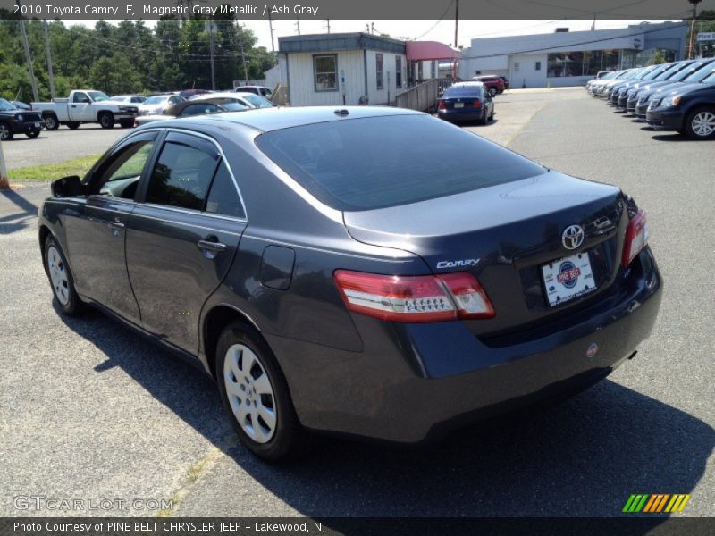 Magnetic Gray Metallic / Ash Gray 2010 Toyota Camry LE