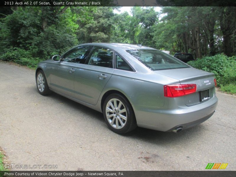 Quartz Gray Metallic / Black 2013 Audi A6 2.0T Sedan