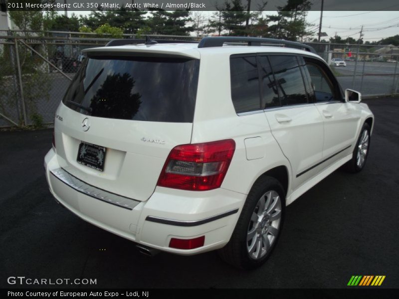 Arctic White / Almond/Black 2011 Mercedes-Benz GLK 350 4Matic