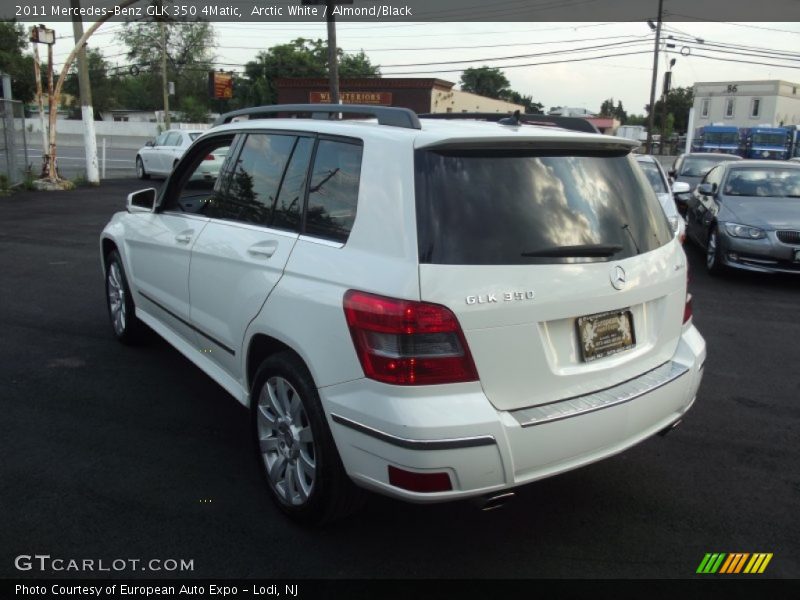 Arctic White / Almond/Black 2011 Mercedes-Benz GLK 350 4Matic