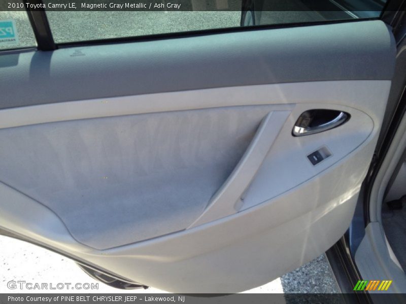Magnetic Gray Metallic / Ash Gray 2010 Toyota Camry LE