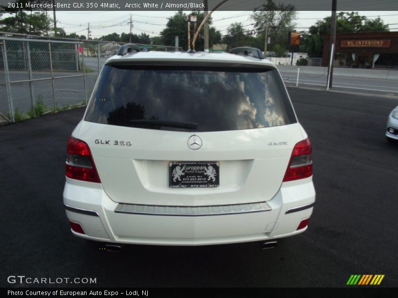 Arctic White / Almond/Black 2011 Mercedes-Benz GLK 350 4Matic