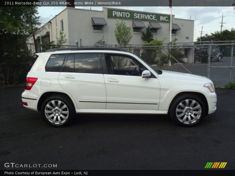 Arctic White / Almond/Black 2011 Mercedes-Benz GLK 350 4Matic