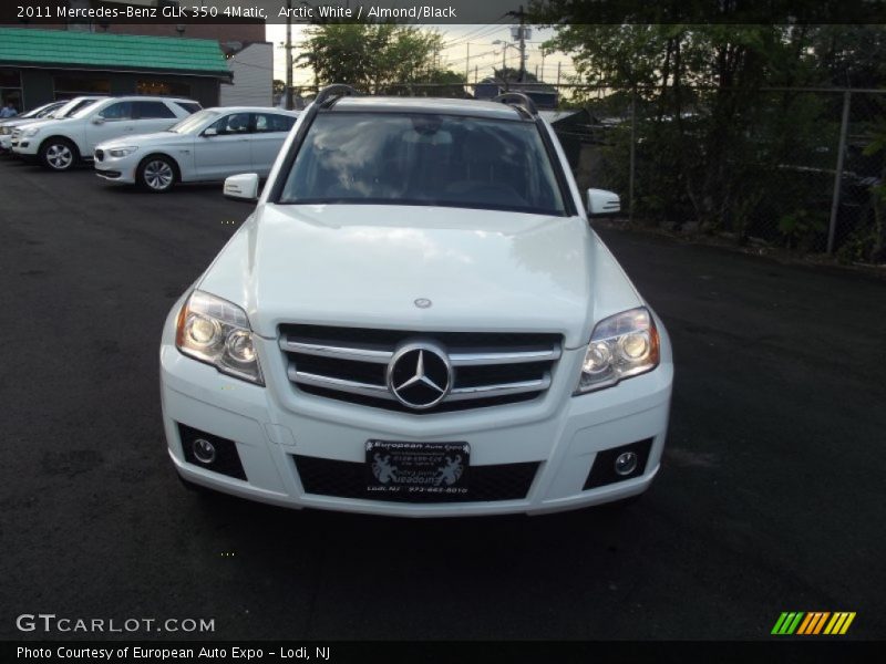 Arctic White / Almond/Black 2011 Mercedes-Benz GLK 350 4Matic