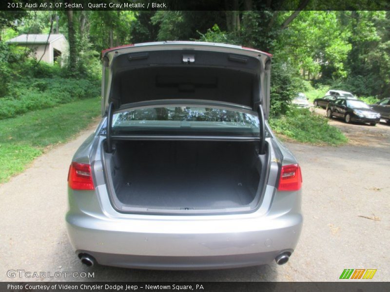 Quartz Gray Metallic / Black 2013 Audi A6 2.0T Sedan