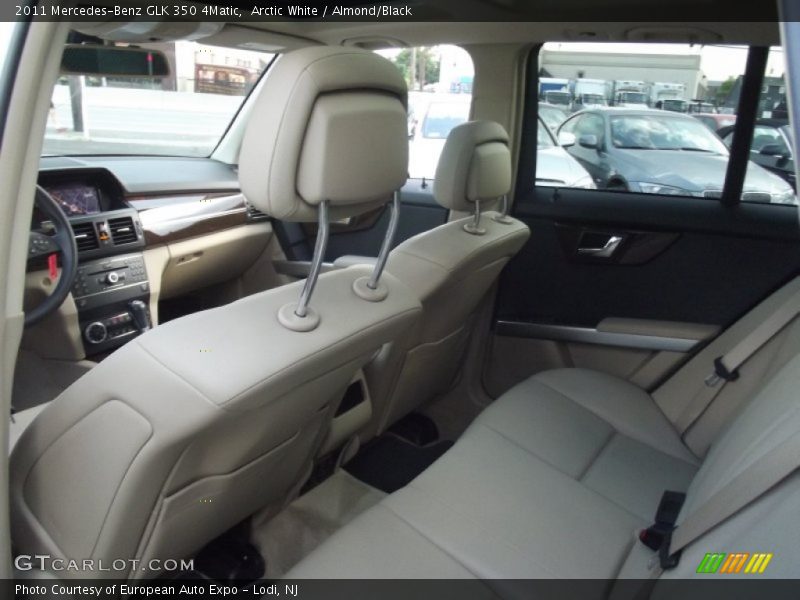 Arctic White / Almond/Black 2011 Mercedes-Benz GLK 350 4Matic