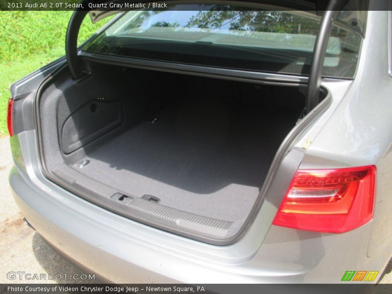 Quartz Gray Metallic / Black 2013 Audi A6 2.0T Sedan