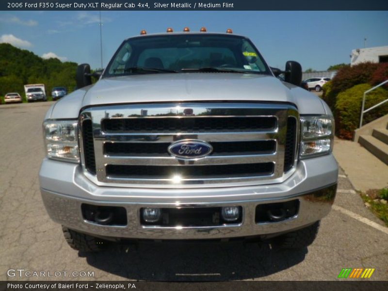 Silver Metallic / Medium Flint 2006 Ford F350 Super Duty XLT Regular Cab 4x4