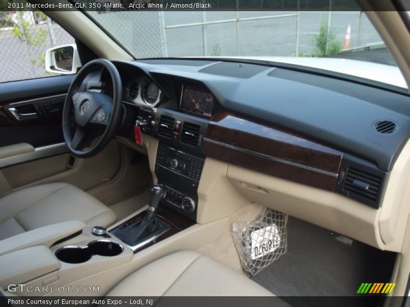 Arctic White / Almond/Black 2011 Mercedes-Benz GLK 350 4Matic