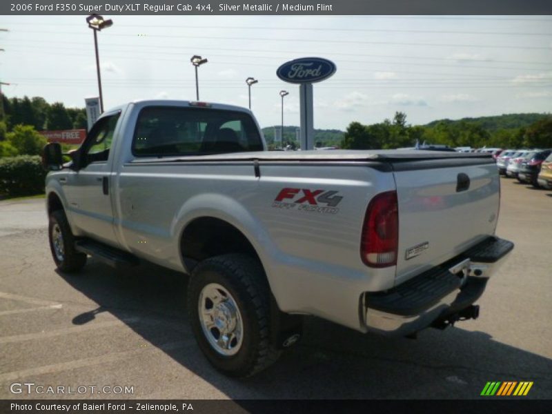 Silver Metallic / Medium Flint 2006 Ford F350 Super Duty XLT Regular Cab 4x4