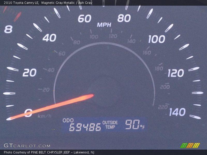 Magnetic Gray Metallic / Ash Gray 2010 Toyota Camry LE