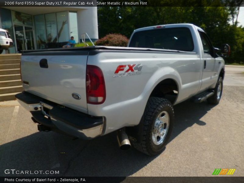 Silver Metallic / Medium Flint 2006 Ford F350 Super Duty XLT Regular Cab 4x4