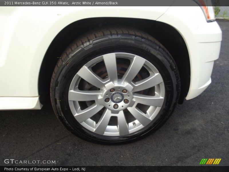 Arctic White / Almond/Black 2011 Mercedes-Benz GLK 350 4Matic