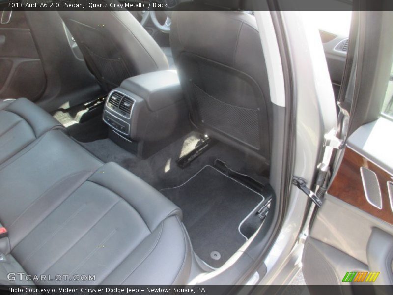 Quartz Gray Metallic / Black 2013 Audi A6 2.0T Sedan