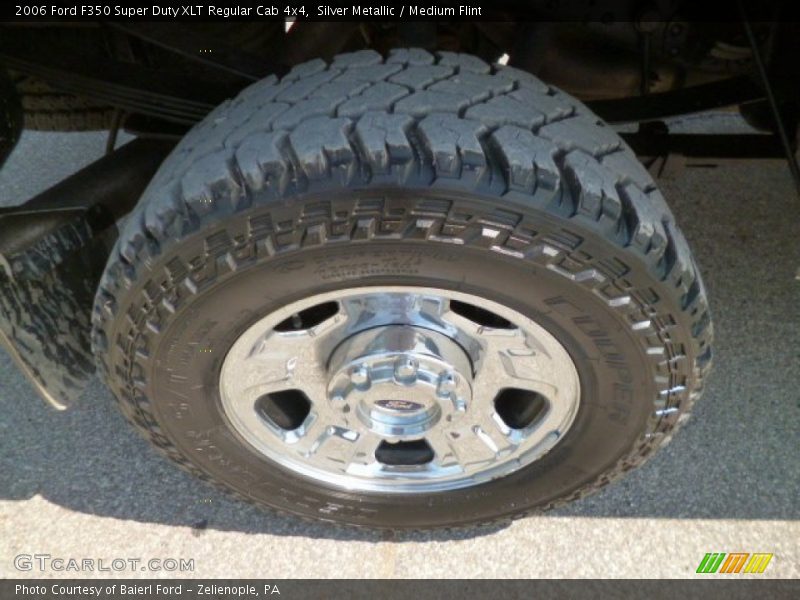 Silver Metallic / Medium Flint 2006 Ford F350 Super Duty XLT Regular Cab 4x4