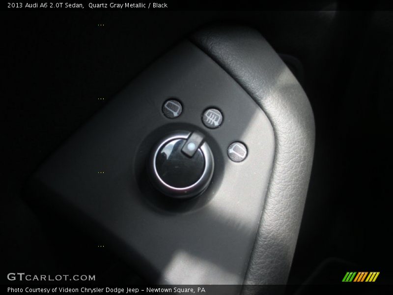 Quartz Gray Metallic / Black 2013 Audi A6 2.0T Sedan